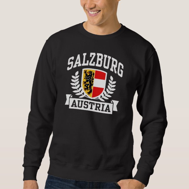 Sweatshirt Salzbourg Autriche (Devant)