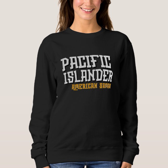 Sweatshirt Samoa américaines Pago Pago Pacific Islander (Devant)