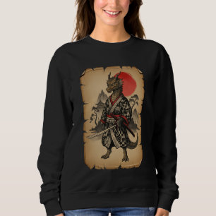 Sweatshirt Samouraï Dragon Art Japonais Anime