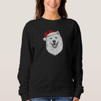 Sweatshirt Samoyed Christmas Sweatshirt–Custom Name Dog Gift