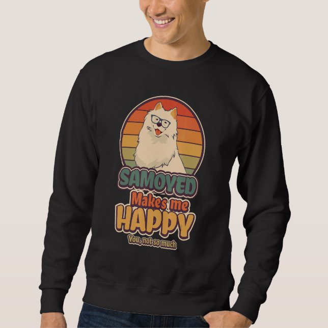 Sweatshirt Samoyed Dog Owner (Devant)