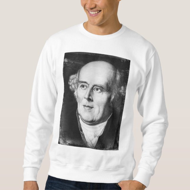 Sweatshirt Samuel Hahnemann regardant fixement (Devant)