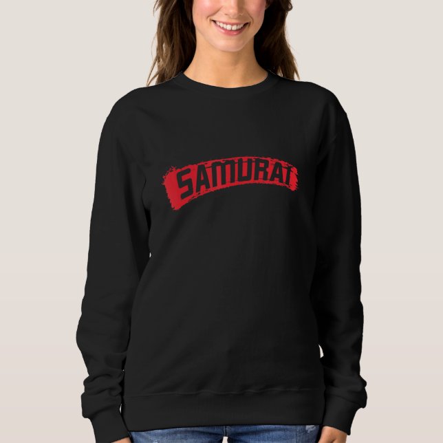 Sweatshirt Samurai Fighter (Devant)