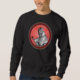 Sweatshirt Samurai Japonais Ninja Japon guerrier Shinobi Mart