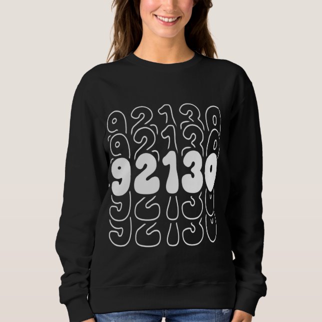 Sweatshirt San Diego 92130 California CA Code postal (Devant)