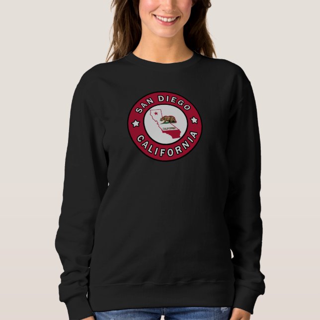 Sweatshirt San Diego Californie (Devant)