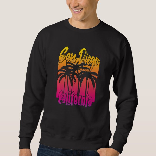 Sweatshirt San Diego Californie  2 (Devant)