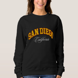 Sweatshirt San Diego Shirt, San Diego California 619 SD Cali