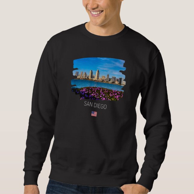 Sweatshirt San Diego USA 1 (Devant)