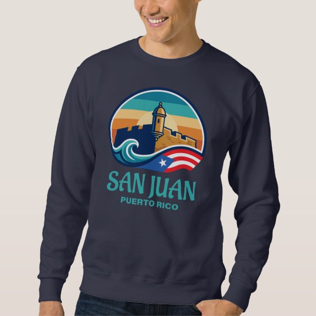 Sweatshirt San Juan Puerto Rico (Devant)