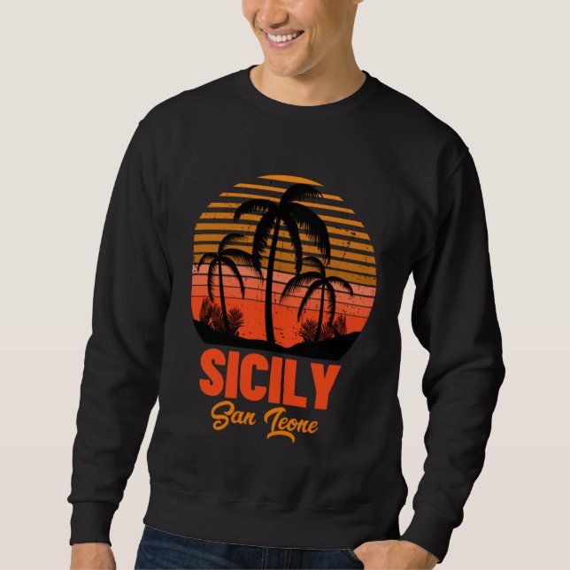 Sweatshirt San Leone Sicile Italie (Devant)