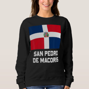 Sweatshirt San Pedro De Macorís République Dominicaine Emblem