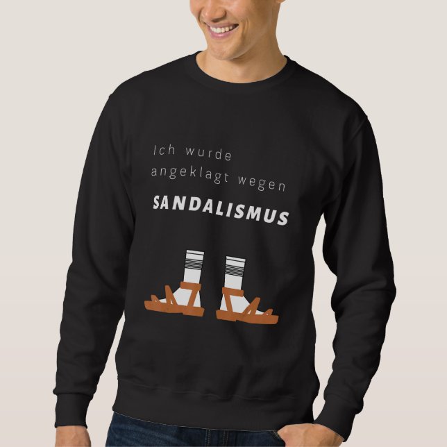 Sweatshirt Sandalisme Et Chaussettes Alman Pour Les Hommes (Devant)