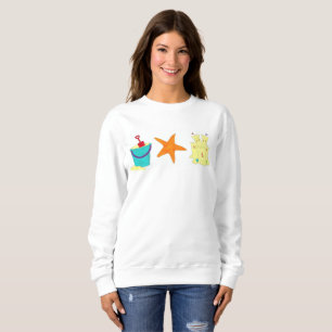 Sweatshirt Sandcastle Sand Castle Starfish Pail Beach Océan