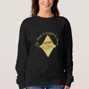 Sweatshirt Sandwich cubain Caveat Dark Arrière - plan Edition