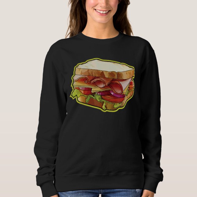 Sweatshirt Sandwich Pop (Devant)