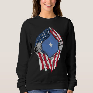 Sweatshirt Sang somalien en moi Drapeau de la Somalie