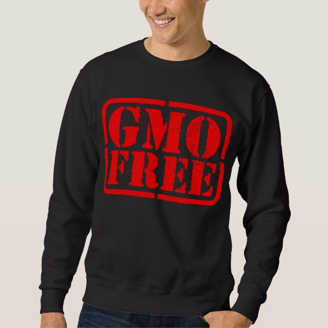 Sweatshirt Sans OGM - Rouge (Devant)