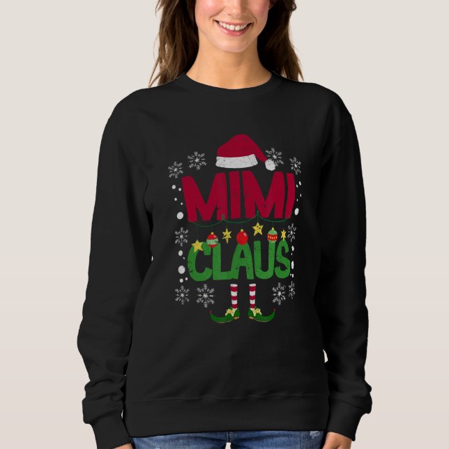 Sweatshirt Santa Christmas Pajamas Family Matching Xmas PJs M (Devant)