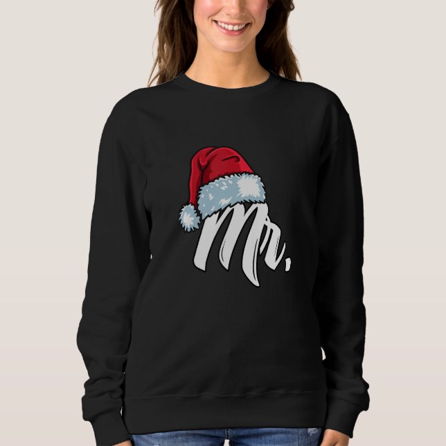 Sweatshirt Santa Hat Mr  Partner Outfit For Christmas (Devant)