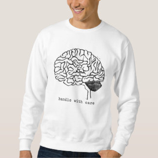 Sweatshirt Santé mentale | Cerveau | Manipuler avec soin