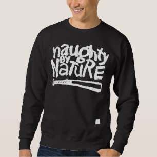 Sweatshirt Sarcasm Naughty Par Nature Hip hop Musique Enfants