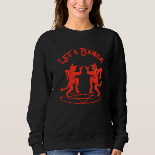 Sweatshirt Satan Dance Baphomet Satanisme occulte