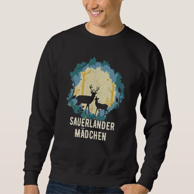 Sweatshirt Sauerland Germany Sauerlander German Hiking 11 (Devant)