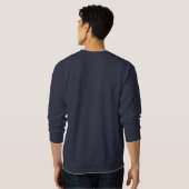 Sweatshirt Saut de la chemise d'ovale d'orque et de lune (Dos entier)
