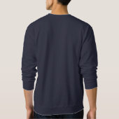 Sweatshirt Saut de la chemise d'ovale d'orque et de lune (Dos)