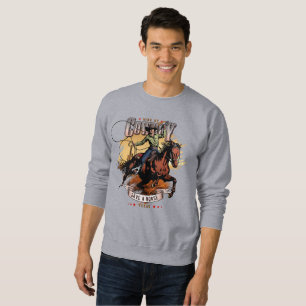 Sweatshirt Sauver un cheval ; monter un cowboy Hommes