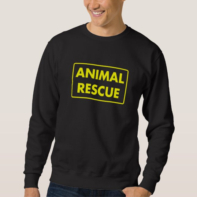 Sweatshirt Sauvetage animal (Devant)