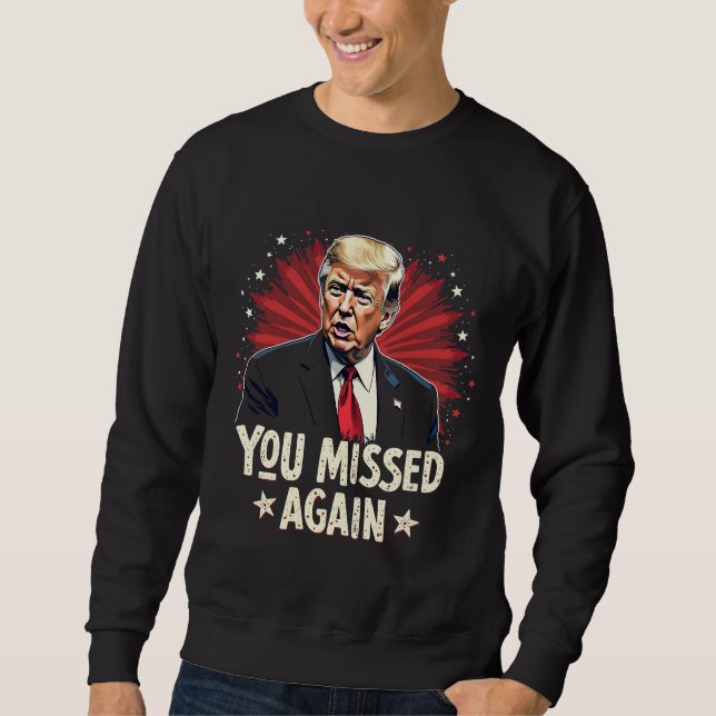 Sweatshirt Sauvez les animaux de compagnie Trump Election (Devant)