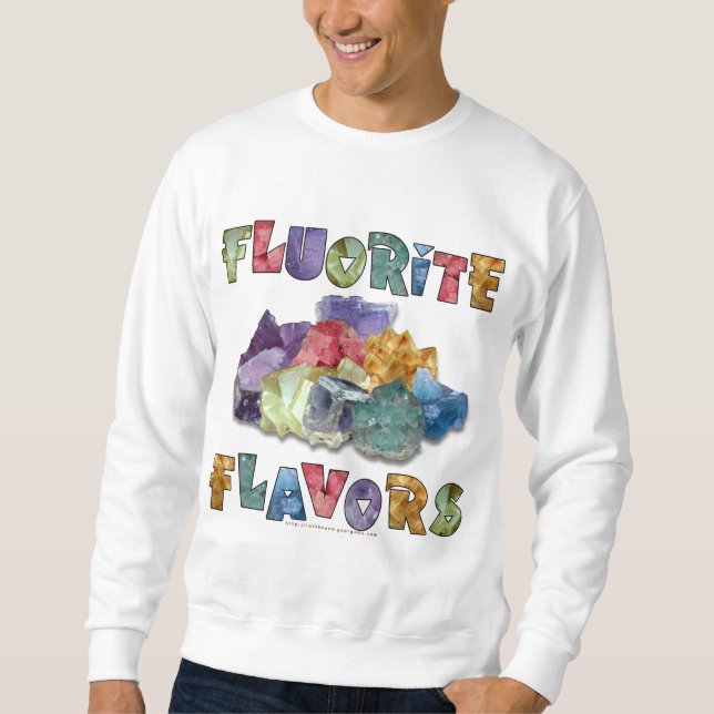 Sweatshirt Saveurs de fluorine (Devant)