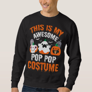 Sweatshirt Scandale Citrouille Fantôme Tomb C'Est Mon Magnifi