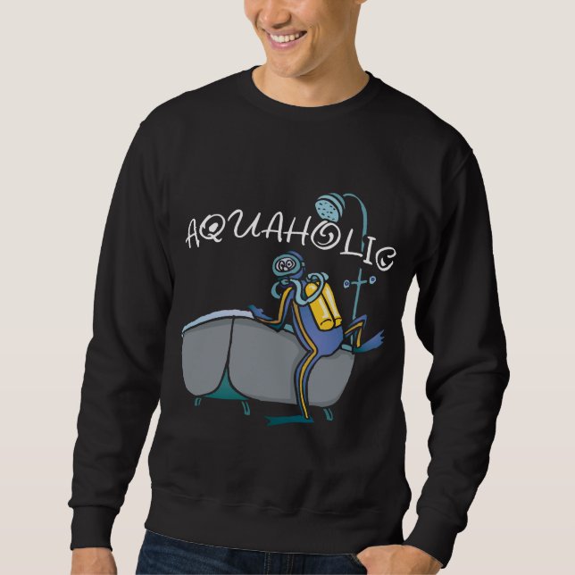Sweatshirt SCAPHANDRE d'Aquaholic (Devant)
