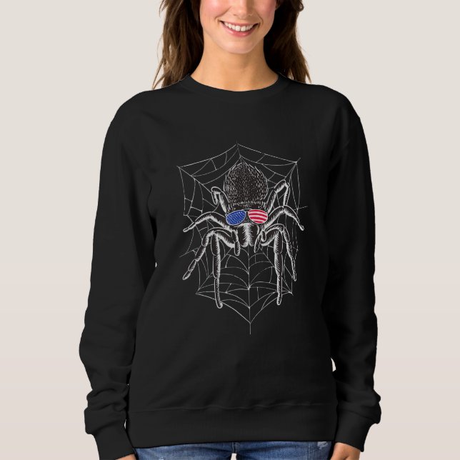 SWEATSHIRT SCARY TARANTULA SPIDER AMÉRICAIN (Devant)