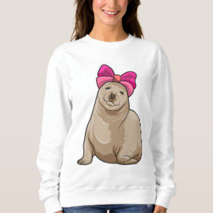 Sweatshirt Sceau avec ruban