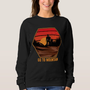 Sweatshirt Scène des montagnes et des forêts 131