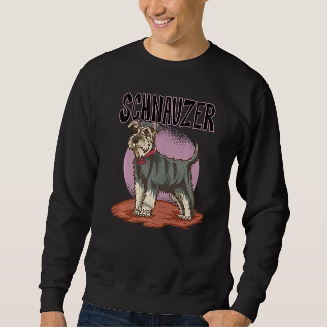 Sweatshirt Schnauzer - Dog Identification - Dogs Lover - Dog  (Devant)