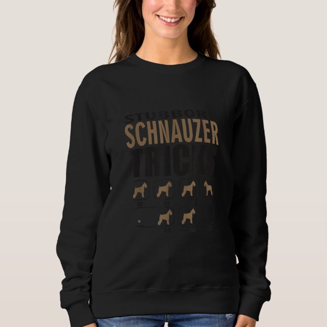 Sweatshirt Schnauzer  Dog Owners K9 Puppy (Devant)