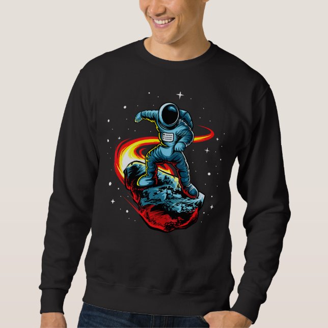 Sweatshirt Science Astéroïde Jour Astronaute de la Force spat (Devant)