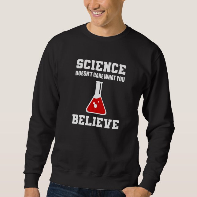 Sweatshirt Science Doesn't Care Entomologist Premium (Devant)