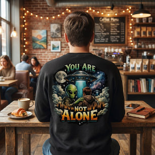 Sweatshirt Science-fiction Cosmique - Vous n'êtes pas seul Ex