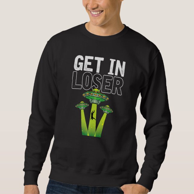 Sweatshirt Science-Fiction extraterrestre Alien de l'Ufo Sci  (Devant)