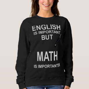 Sweatshirt Sciences mathématiques