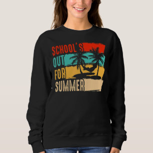 Sweatshirt Scolaire Pour Été Plage Jour Dernier Enseignement