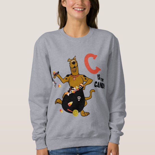 Sweatshirt Scooby-Doo | C est pour Candy (Devant)