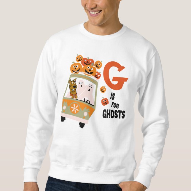Sweatshirt Scooby-Doo | G est pour Ghosts (Devant)