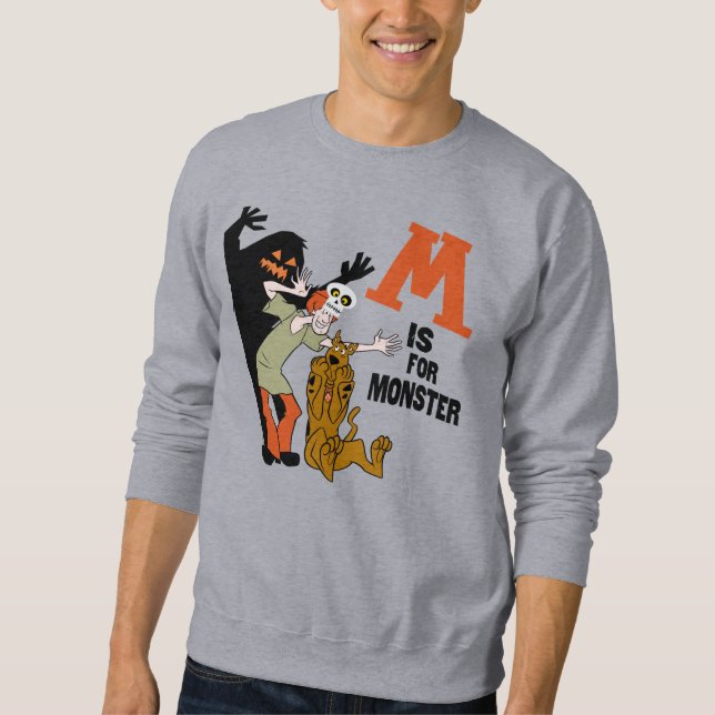 Sweatshirt Scooby-Doo | M est pour Monster (Devant)